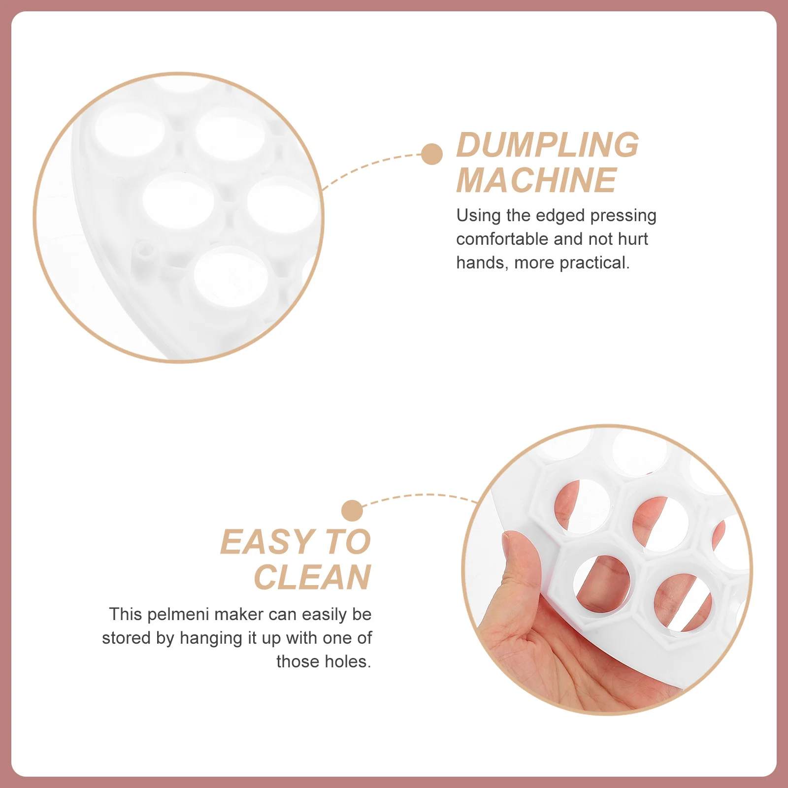

Household Dumplings Mold 37-Holes Mold Dough Cutter for Efficient Homemade Pot Stickers Ravioli Wonton Fried Dumplings