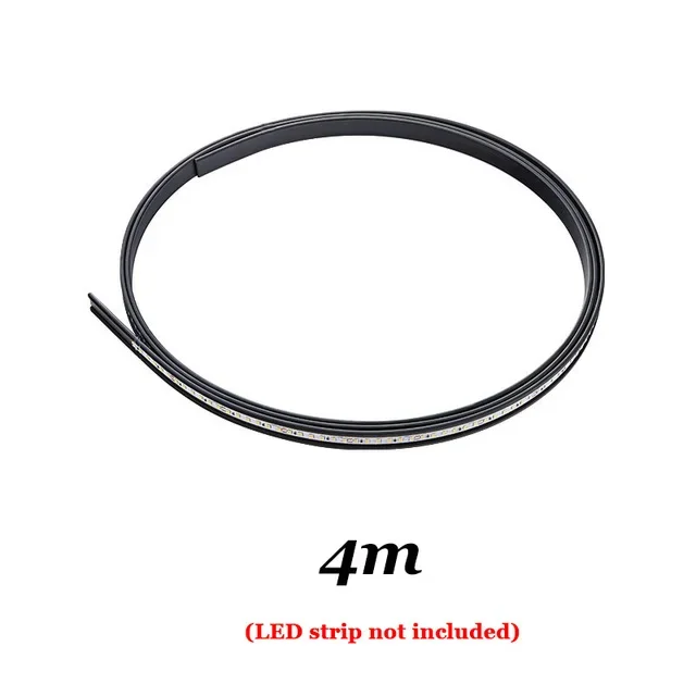 khelse Led Stahl Bar Licht Aluminium Profil für Led Licht Streifen Innen Wohnzimmer Schlafzimmer Decke Wand Diy Dekor Lineare Licht Streifen 6