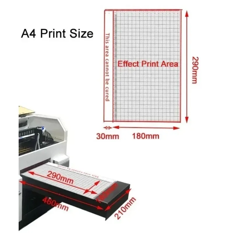 Mini UV Digital Printer Machines for Small Businesses Phone Case Printing Compact Business-Sized Inkjet Printer