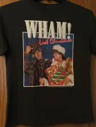 Wham-camicia nera Last Christmas-2022-Xs-H & M