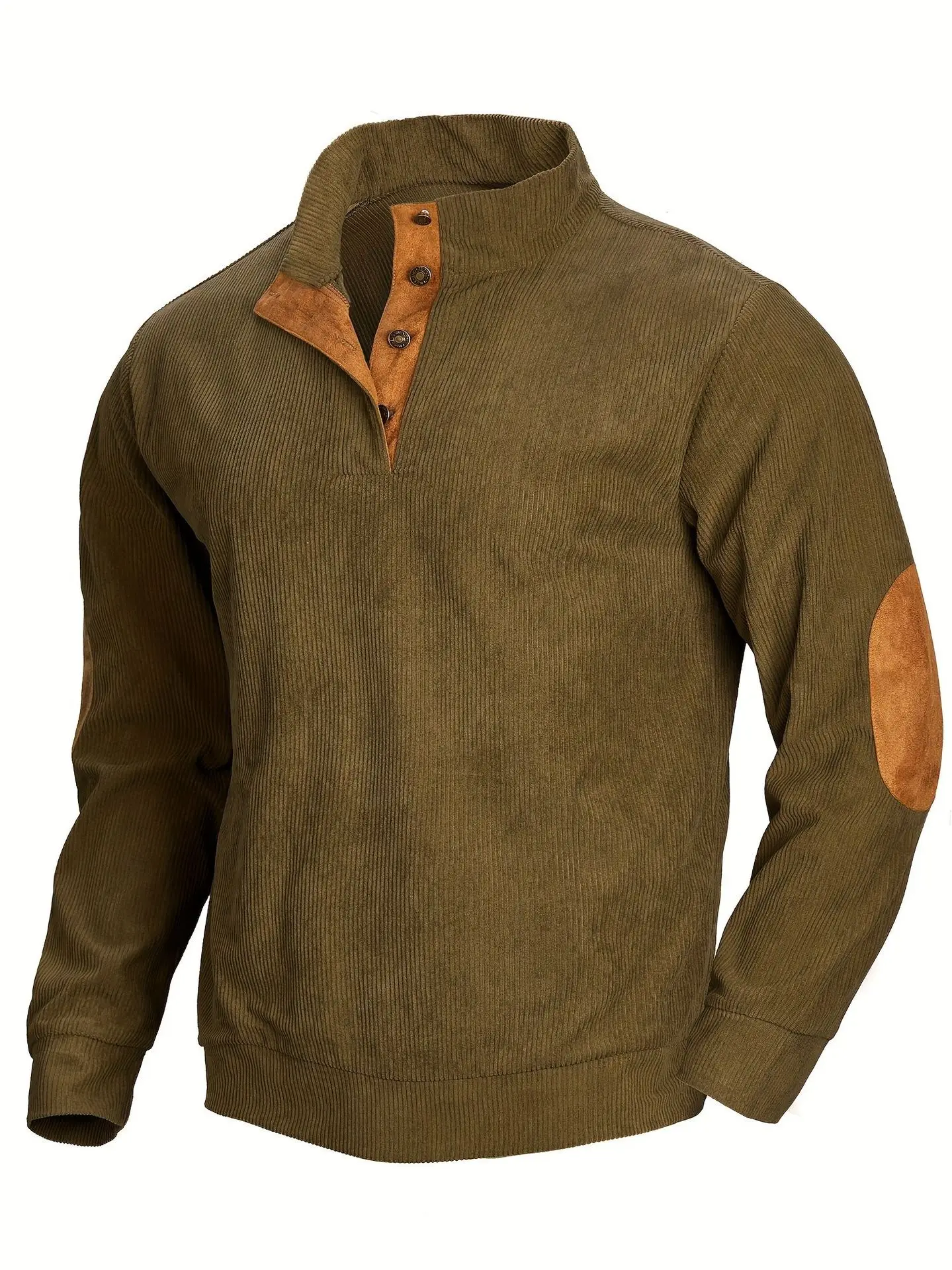 Sweat-shirt patchwork à manches longues pour hommes, veste décontractée, pull, vêtements de sport, sports de plein air, automne, nouveau, 2024