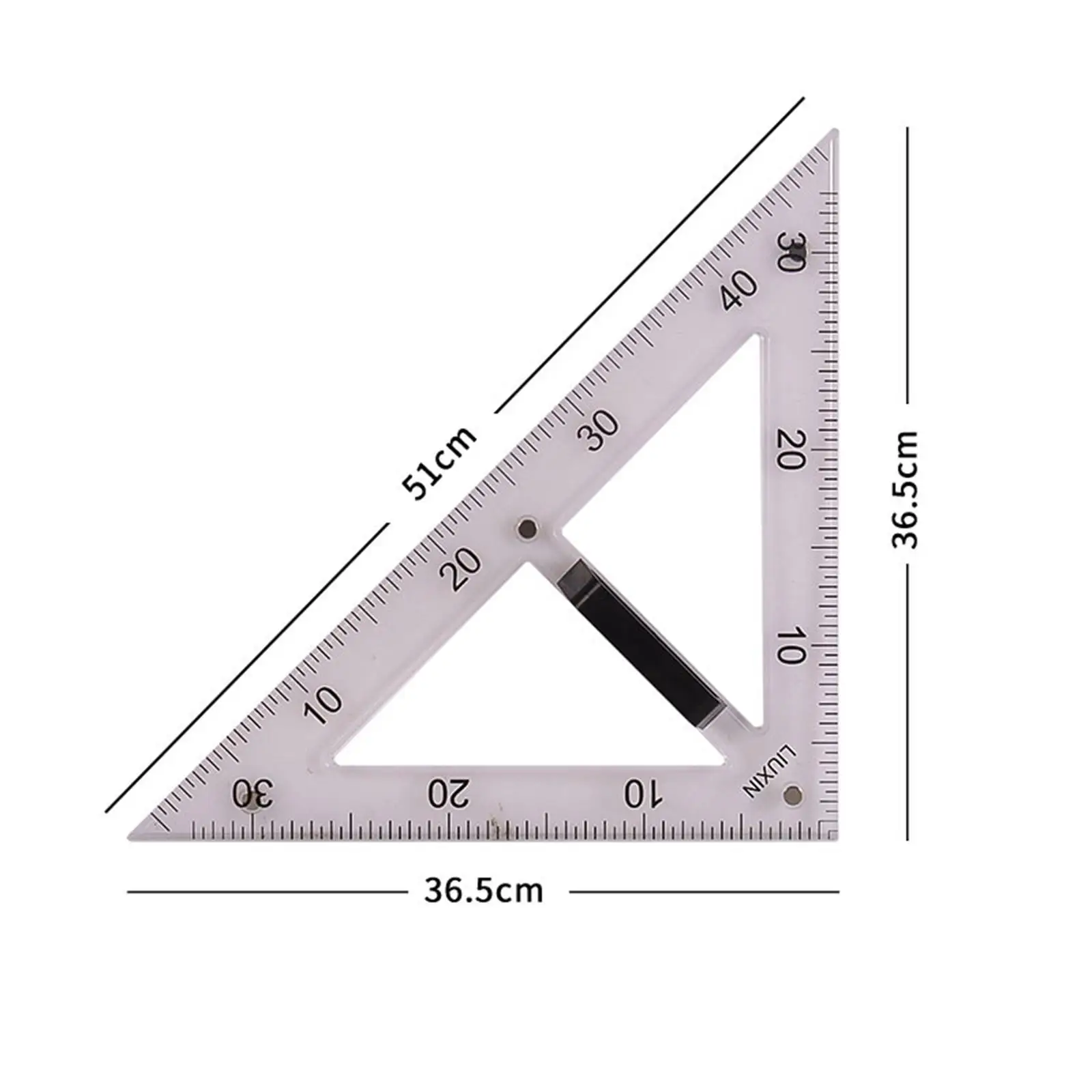 Large Math Geometry Ruler Math Teaching Aid for White Board Black Board