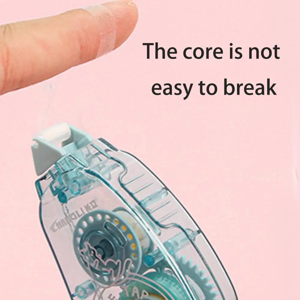 4Pcs Adhesive Tape Roller Cartoon Pattern Scrapbooking Permanent Adhesive Tape Dispenser Runner Double-Sided Tape Roller