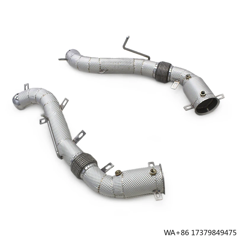 

OEM Stainless Steel Catted Downpipe for Mclaren 540C/570S/570GT 2015-2018 High Flow Exhaust System