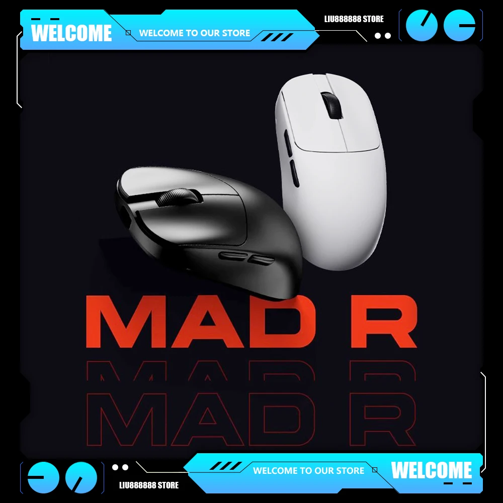 VGN VXE MAD R MAJOR 8K Low Latency 36g Light Weight Customize Wireless Mouse PAW3950 FPS Gaming Mouse Sensor PC Gamer E-sports