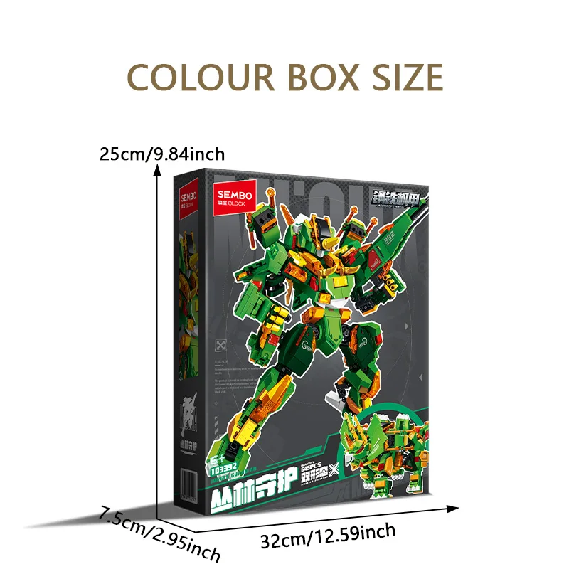سيمبو بلوك ديناصور التحول ميكا اللبنات روبوت نموذج الجمعية الطوب الديكور الاطفال لعب الأولاد هدايا عيد الميلاد