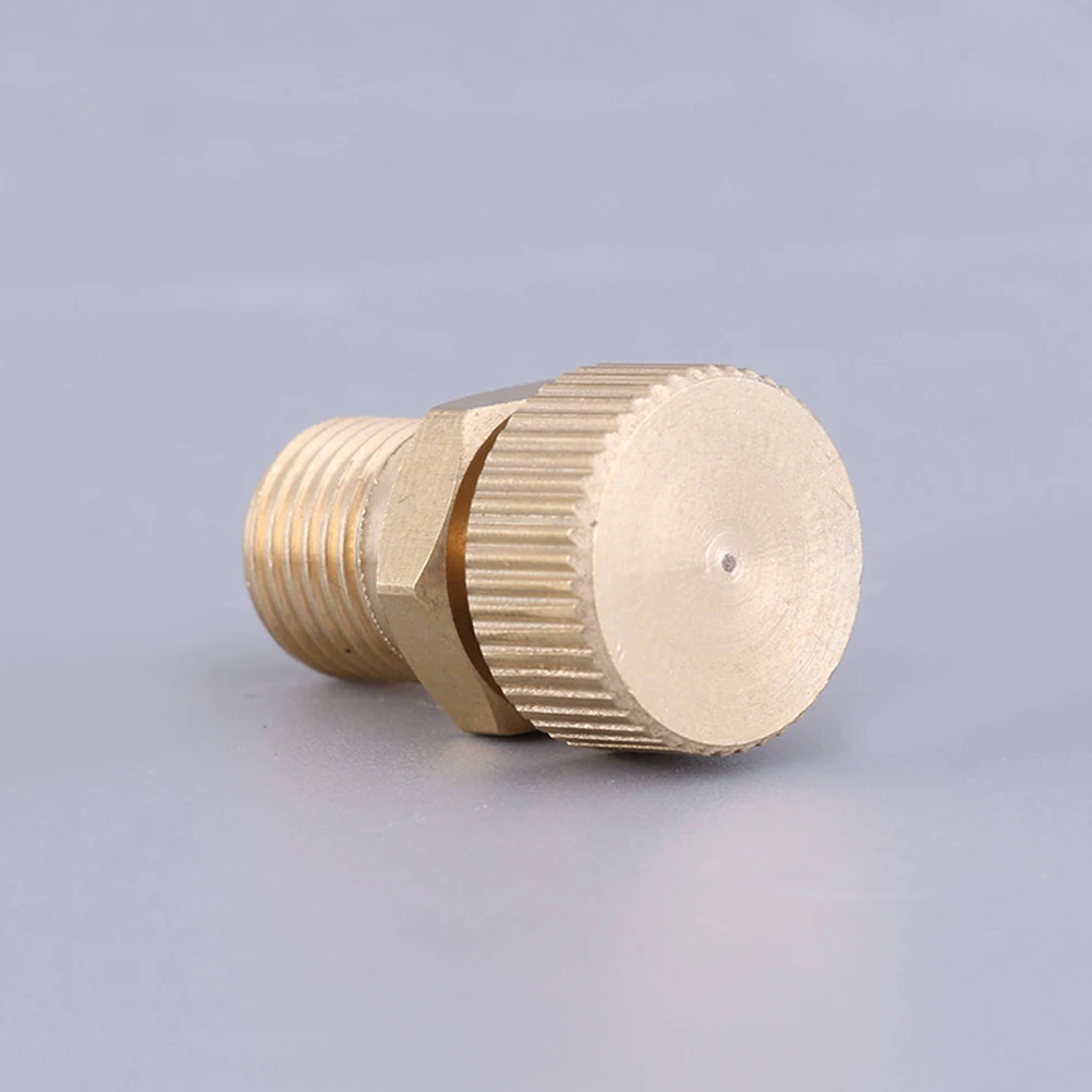 

3pcs Pressure Relief Valve Accessories Durable Copper Air Bleed Screw High Pressure Pump Tire Accessories Golden