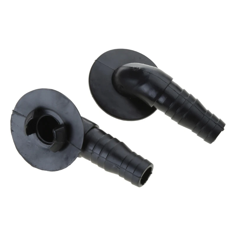 2pcs Air Conditioner Drain Outlet Connector Drain Pipe Elbow Tool Universal External Unit Spout Connector ACPipe Parts