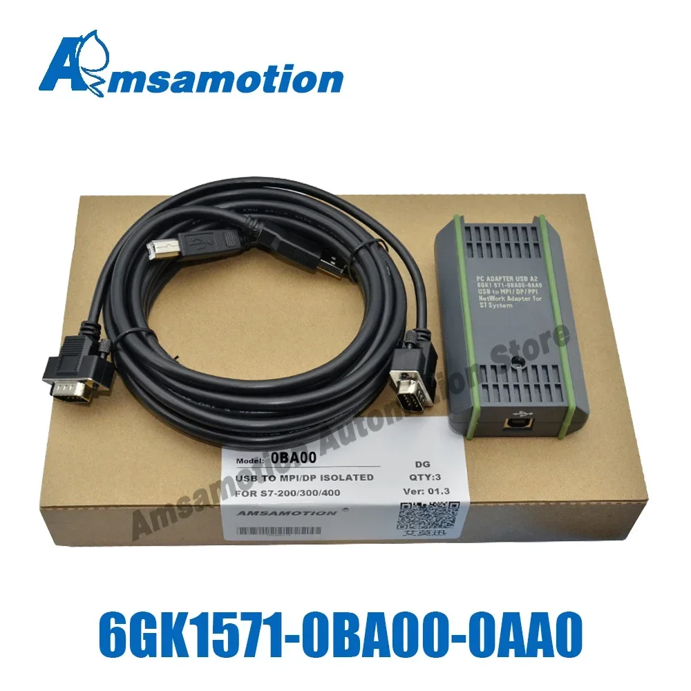 Imagem -06 - Usb-mpi Ppi Plc Cabo de Programação Adaptador pc Apto para Siemens S7200 300 400 6gk15710ba00-0a0 Adaptador pc para Sistema s7