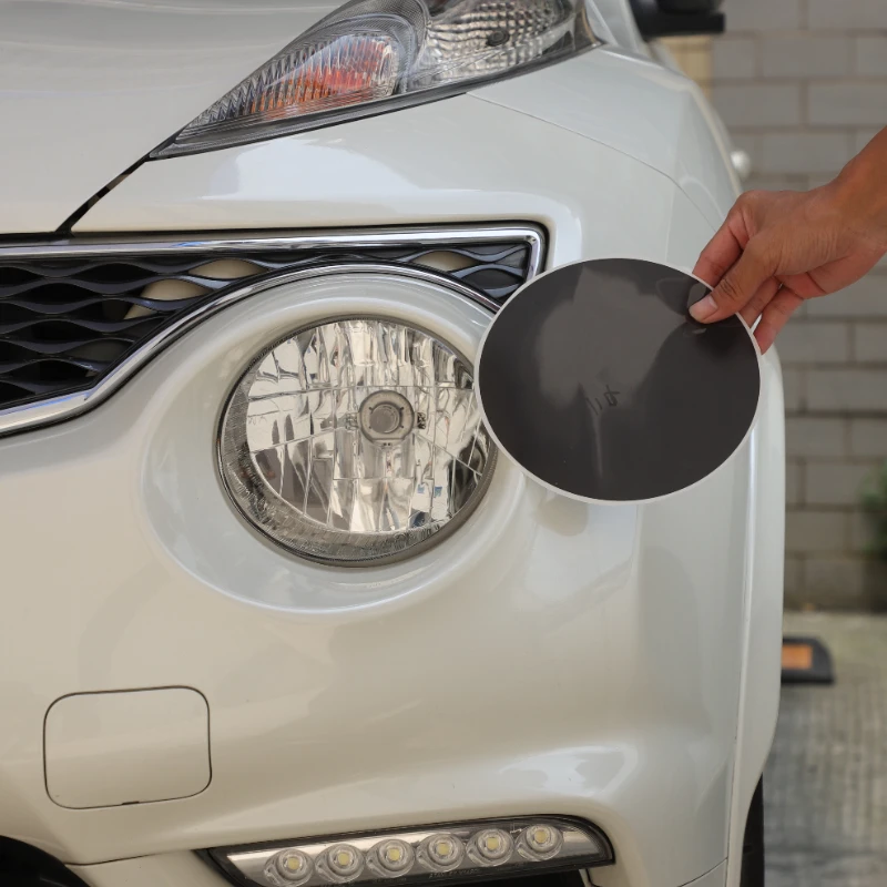 

Suetlcoity For Nissan Juke Infiniti ESQ 2011-2019 TPU Black Car Front Headlights Decorative Film Sticker Car Accessories