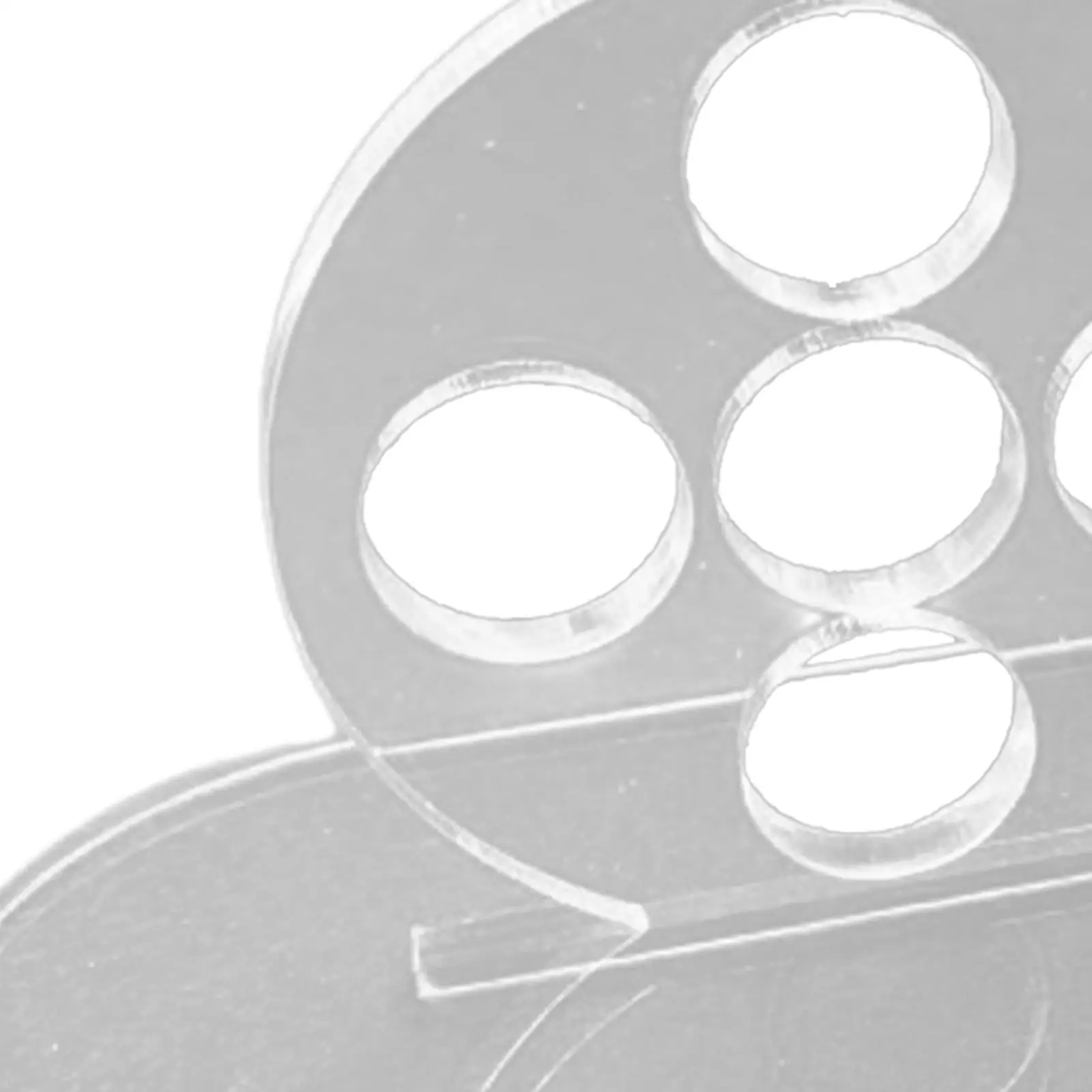 

Portable Acrylic Billiard Stroke Trainer Clear Aim Helper Billiards Training Tool for Beginners and Professional Tables