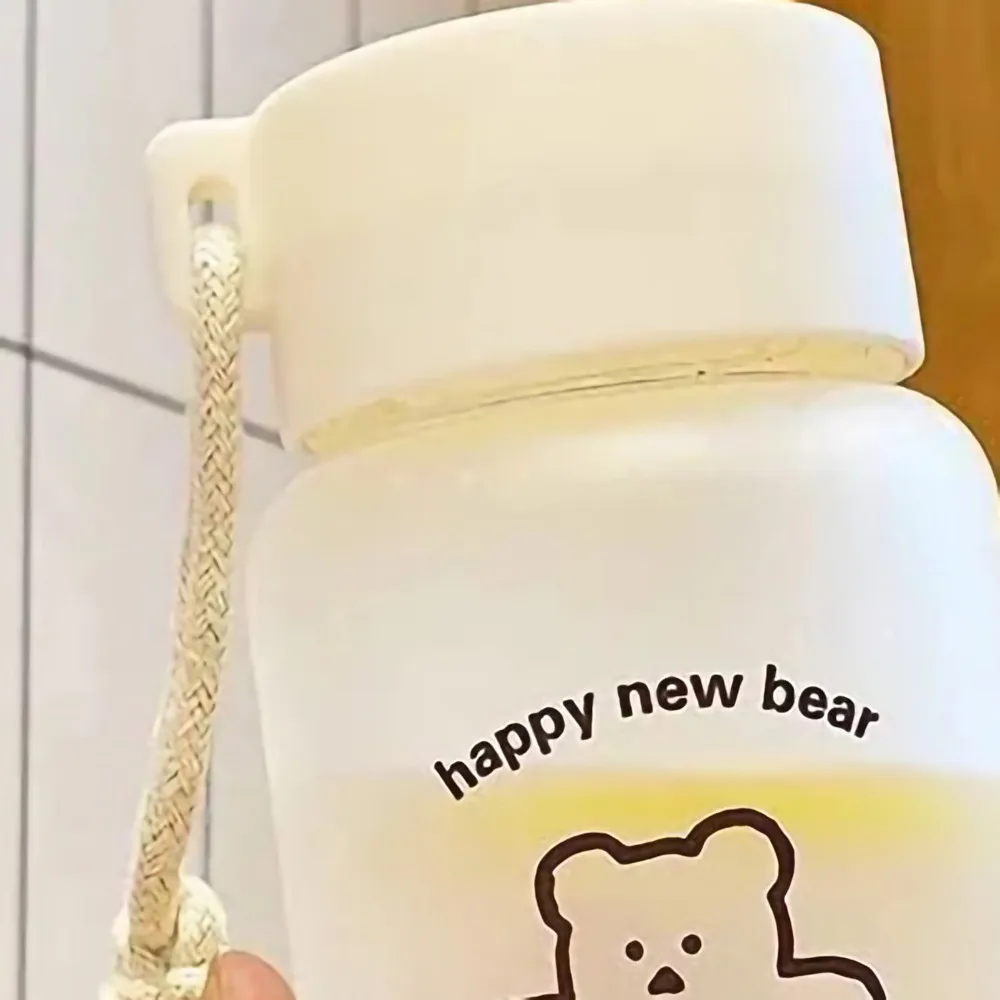 Lightweight Anti-drop Water Cup Portable Plastic Portable Handheld Cup Handheld Leak-proof Korean-style Mug Family Trips
