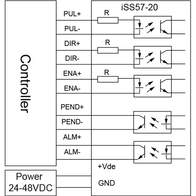 AA51 HLTNC Nema23 Integrated Hybrid Servo Motor Hybrid Servo Motor With Communication Precise Positioning For CNC