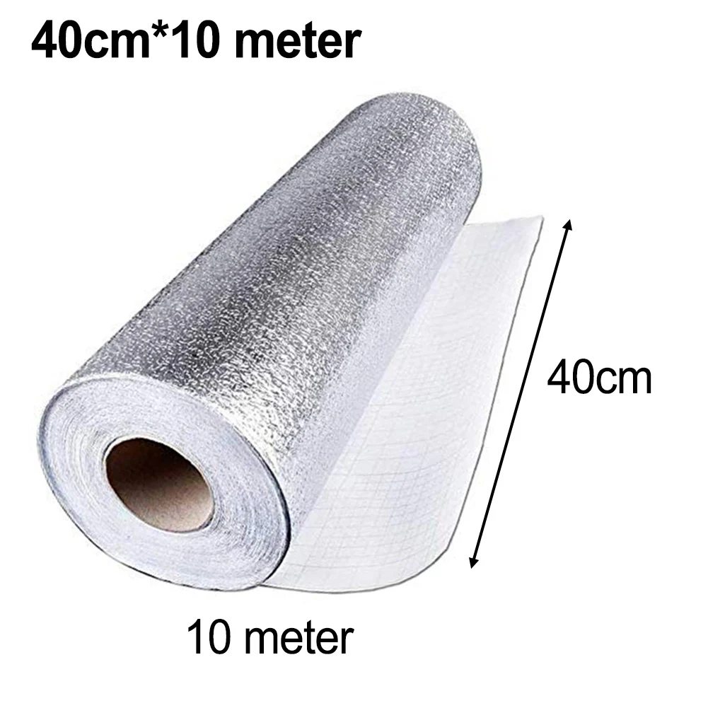 Heat Resistant Sticker Kitchen for splash Guard Dust-proof Fashionable Heat-resistant Long-lasting For Food Cabinets