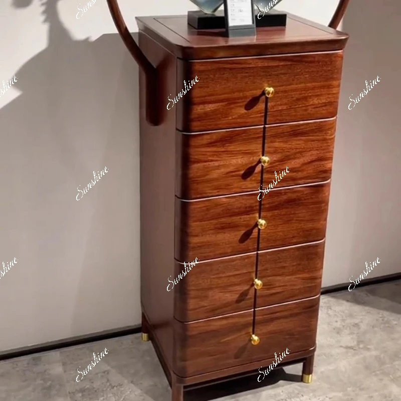 

Living room solid wood six-bucket cabinet, bedroom storage cabinet, five-drawer cabinet