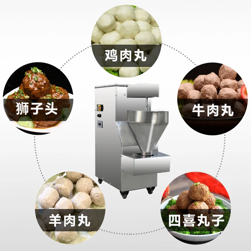 自動魚肉牛肉ミートボール製造機 ミートボール成形機 ミートボールマシン