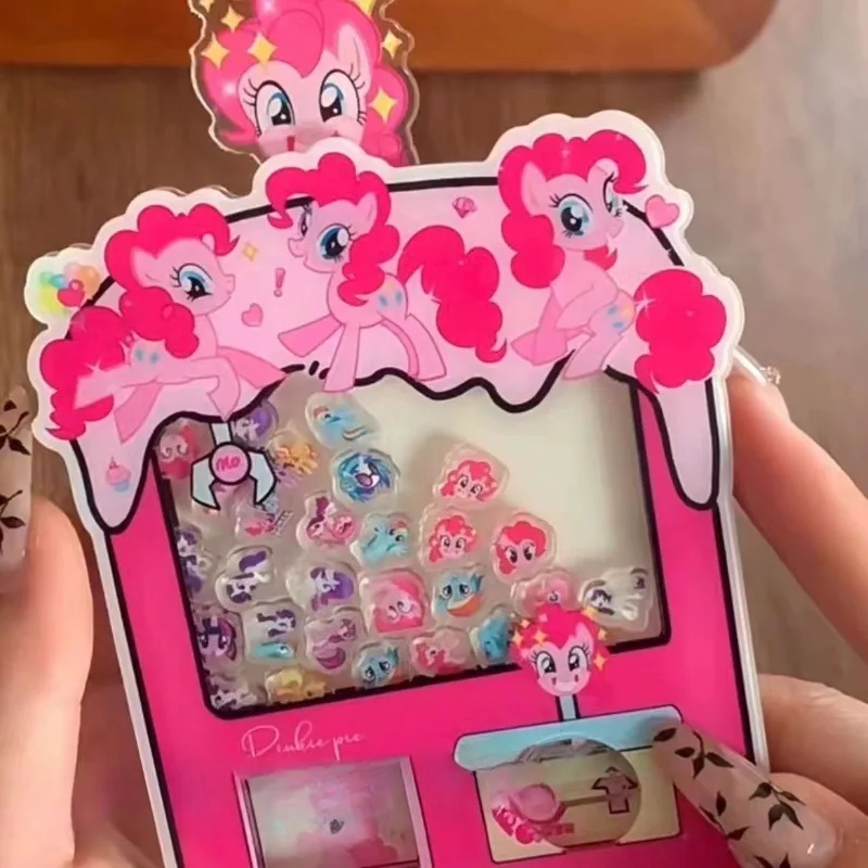 

My Magical Little Ponys Twisting Egg Machine Creative Acrylic Biqi Rourou Yunbao Rare Purple Joy Shaking Joy Friend Christmas