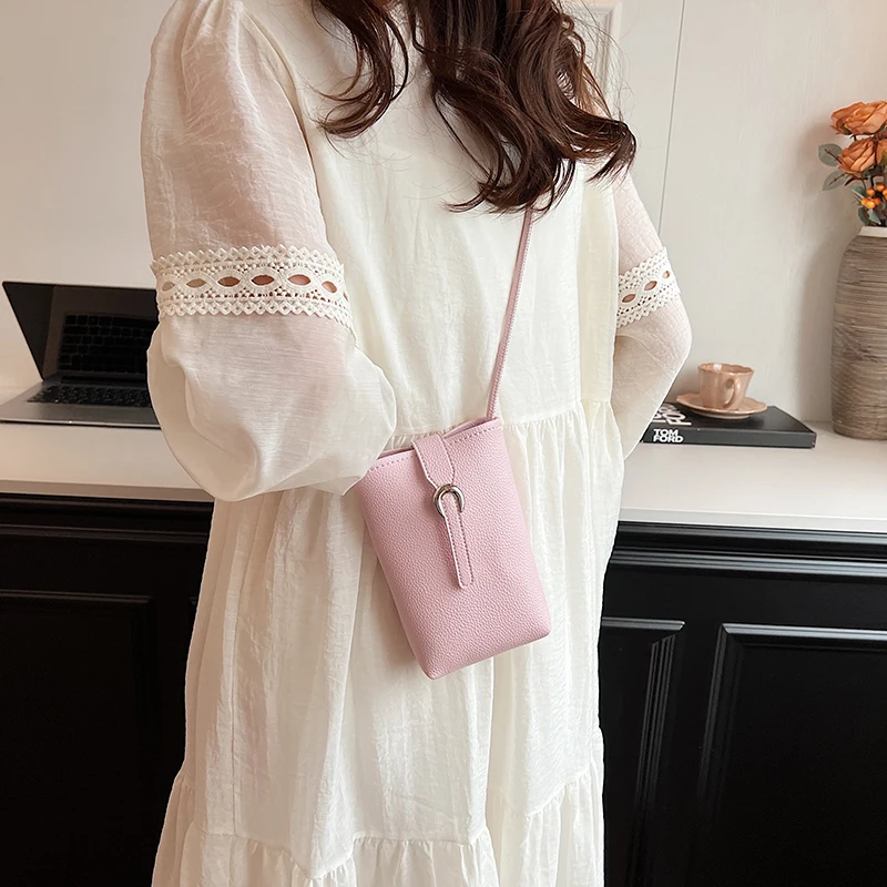 Mini Pu Leather Green Shoulder Bags for Women 2024 Y2K Designer Korean Fashion Handbags and Purses Trend Simple Crossbody Bag