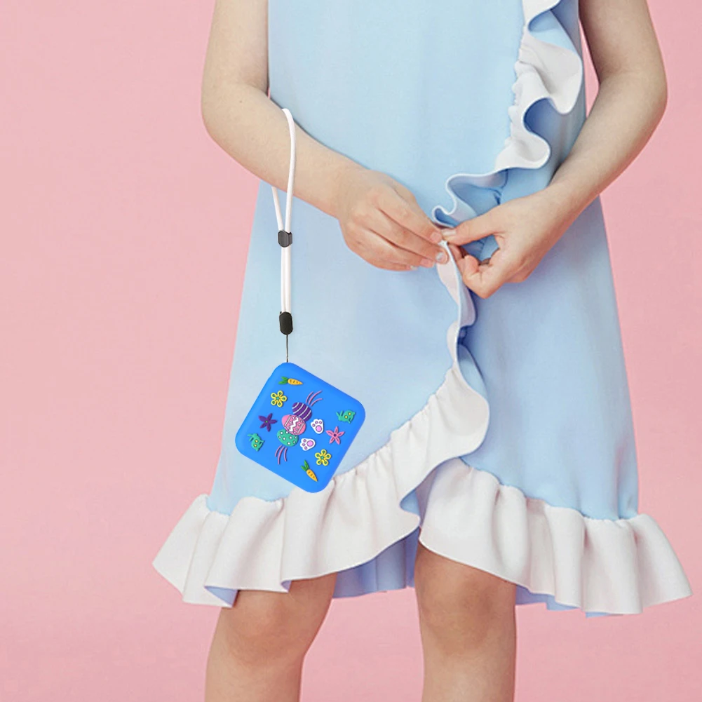 Silicone Protective Cover Shockproof Soft Cover Anti-Drop Non-Slip Silicone Skin Cover for Yoto Mini Kids Audio Music Player