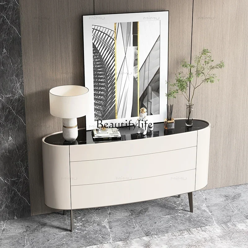 نمط ضوء فاخر الحد الأدنى غرفة المعيشة درج خزانة غرفة نوم حديثة درج خزانة لائحة خزانة خشبية صلبة ss 861 #4