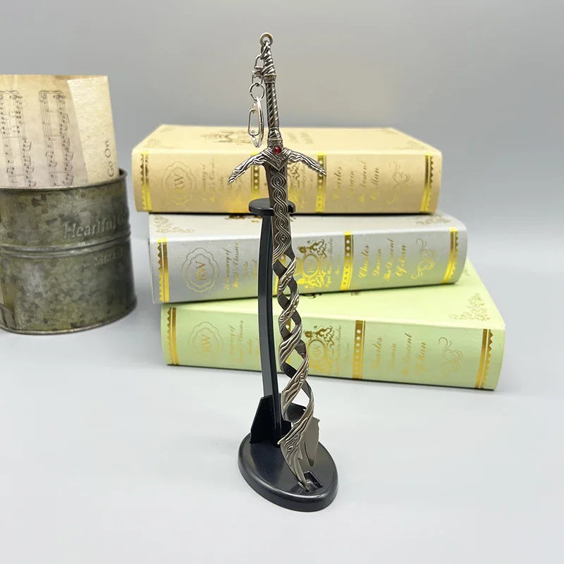 21 cm Elden Ring Godslayer's Greatsword Gloam-Eyed Queen ER Metallwaffe Spiel Replik Modell 1:6 Actionfigur Zubehör Spielzeug Jungen Dropshipping Großhandel Heißer Verkauf Geschenke Neuankömmling Geschenk Kostenloser V – Detail 8
