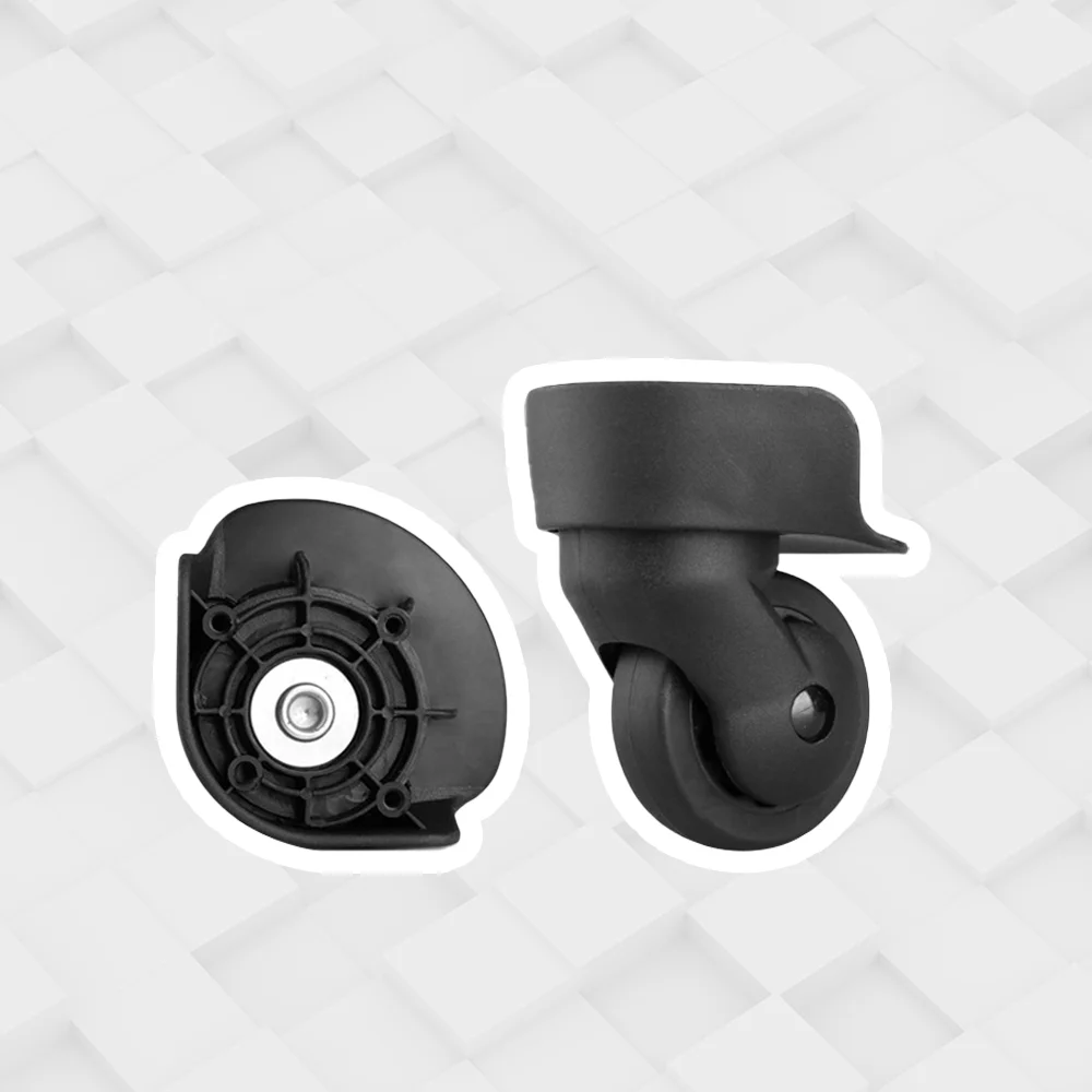 

4 шт., аксессуары на колесах для чемодана, чехол на колесиках, универсальные колесные ролики для багажа, деловая коробка, простая установка, сменные ролики