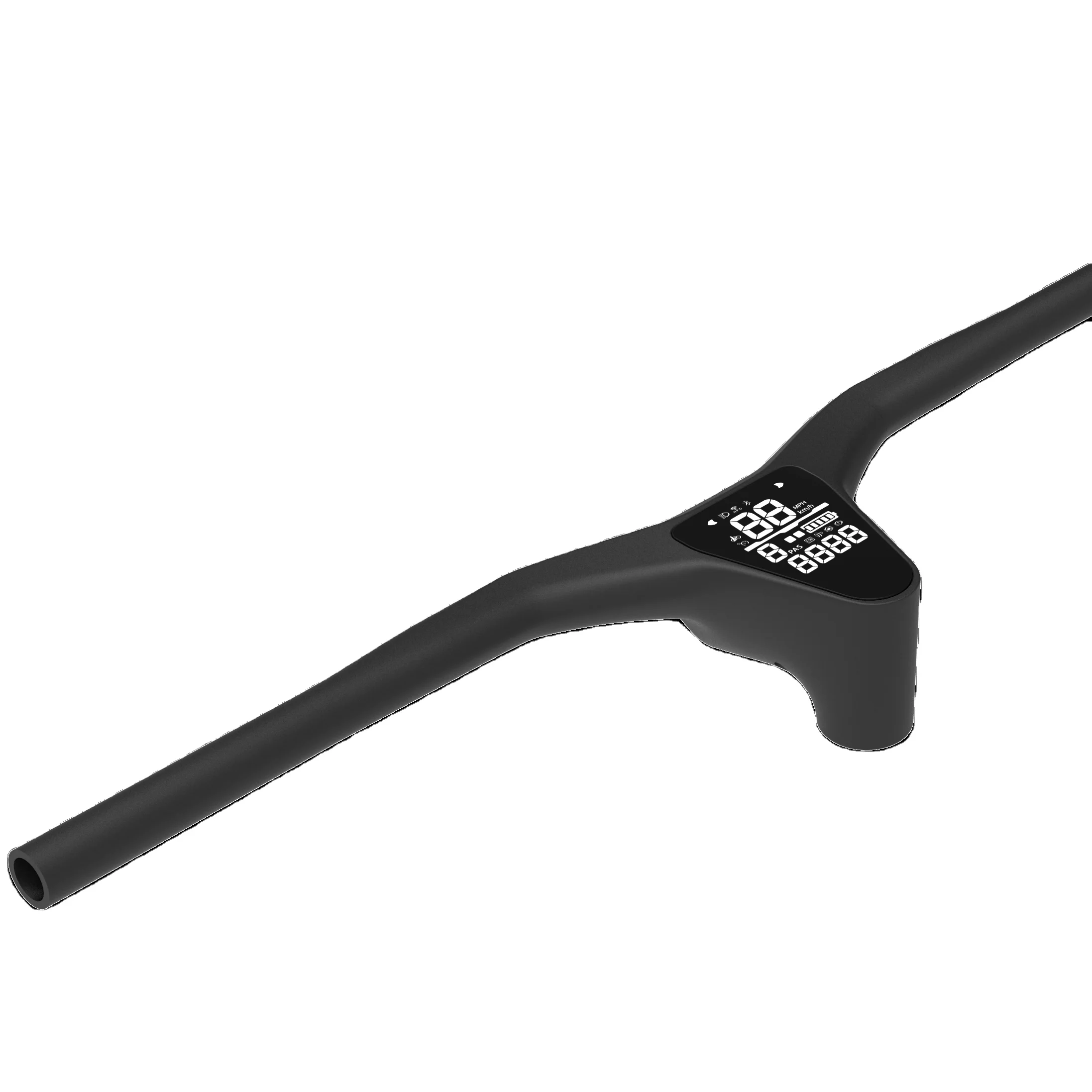 

STLF Bicycle Brake Handle Electric Bicycle Integrated Integrated Intelligent Brake Handle with Display Code Meter Brake Handle