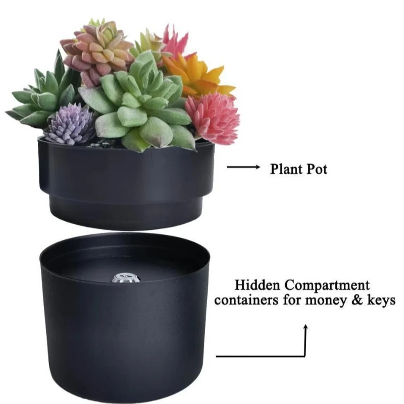 Flower Pots, Private Cash Boxes, Hidden Security Surprises, Secrets, Hidden Plants, Hidden Money, Keys, Jewelry, Valuable Items