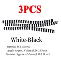 3 piezas blanco negro