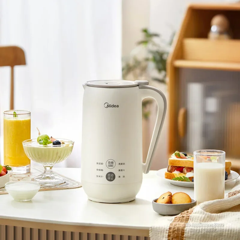 Midea Soybean Milk Maker Wall Breaking Blender Household Multifunctional Cooking Machine Filter Free Soy Milk Maker Breakfast