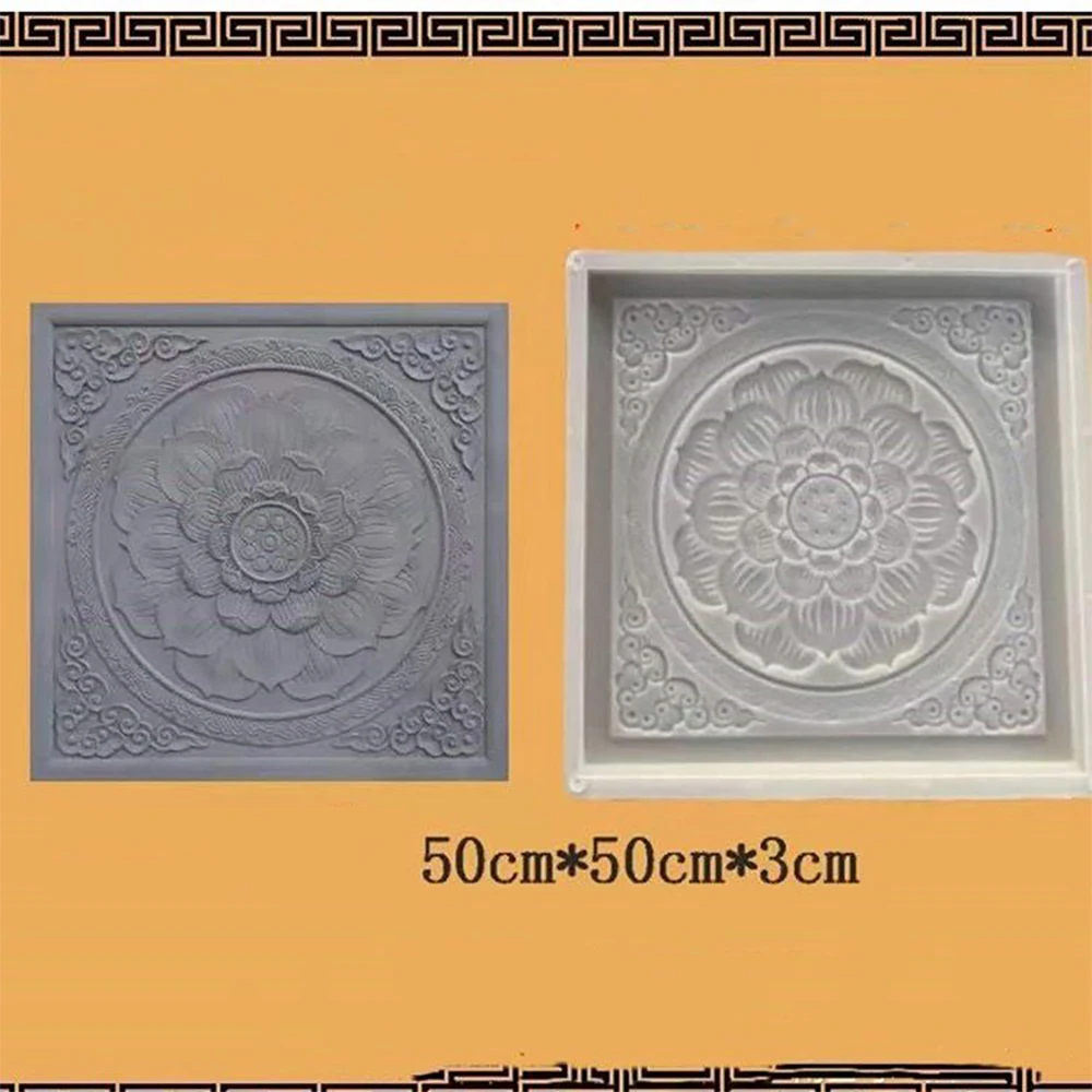 Floor tile Chinese mold brick carving Tanglian antique brick courtyard villa blue brick cement antique courtyard ancient buildin view 6