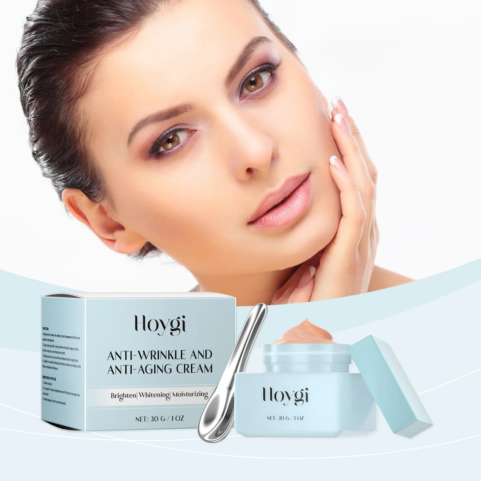 Anti-Wrinkle & Anti-Aging Cream – Brightening Moisturizer for Youthful Skin, 30g | Whitening & Hydrating Facial