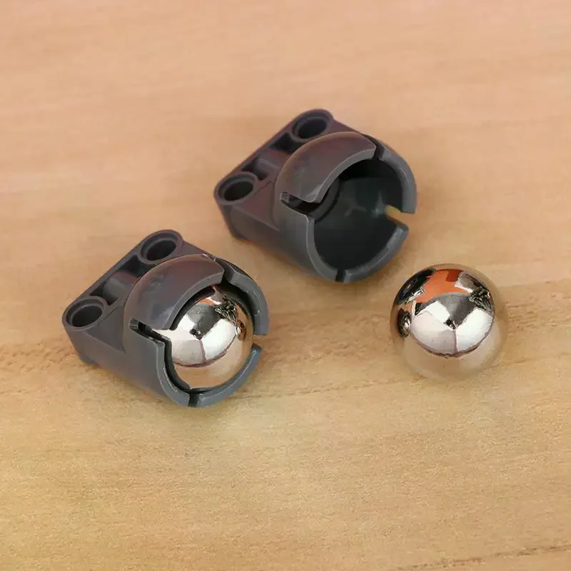 2/4/6Pcs 92911+bb607 Universal Wheel Kit Stainless Steel Ballor For Legoeds EV3 Robot Toy Parts DIY Bricks Assembled Accessories