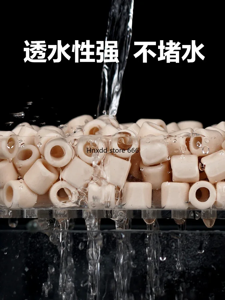 Fish tank filter material Bacteria house Ceramic ring Nano quartz ball Water purification filter material