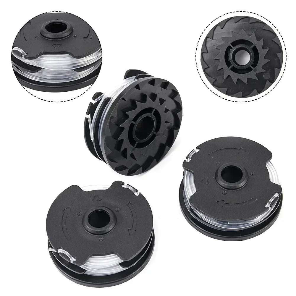 

3Pcs Spare Spool Replacement For Cordless Grass Trimmer PRTA 20-Li C3 IAN351753 Brushcutter Spools Garden Tool Parts