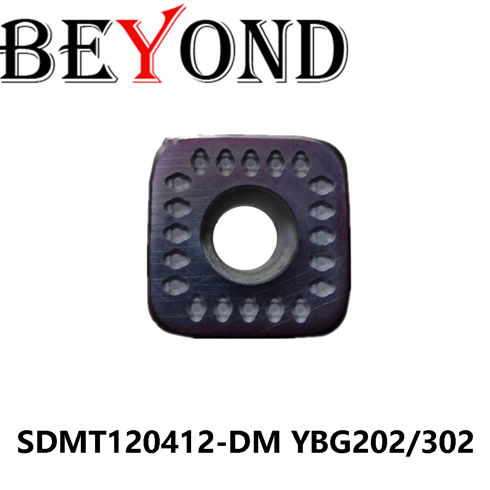 

Original SDMT120412-DM YBG202 YBG302 Cutter SDMT Carbide Inserts SDMT120412 DM Turning Tools Blades CNC BEYOND Machine Holder