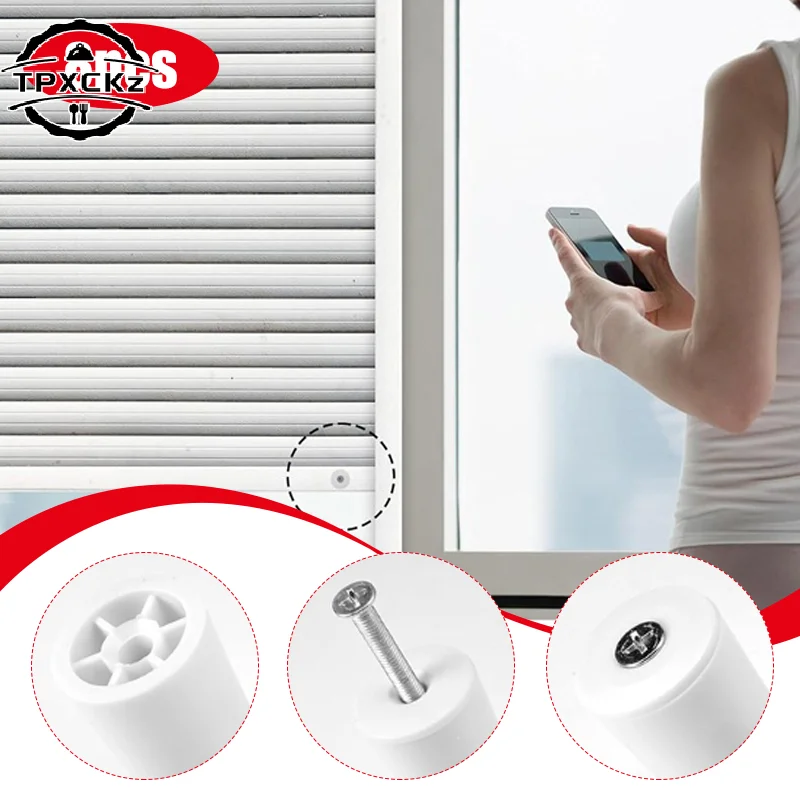 8pc Jalousien Stoppt Vorhang Jalousien Für Windows Puffer Stopper Rollläden Roll Up Reparatur Teile Ersatz Rollläden Stoppen