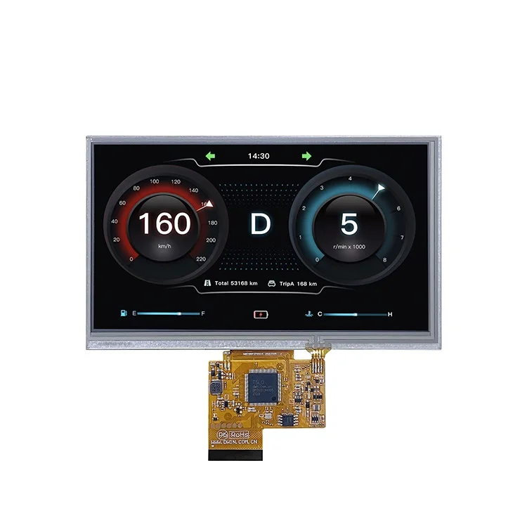

2026 Dwin 7 Inch Free Sample Display Thin TFT LCD Display 800*480 Smart HMI Touch Screen Lcd Module