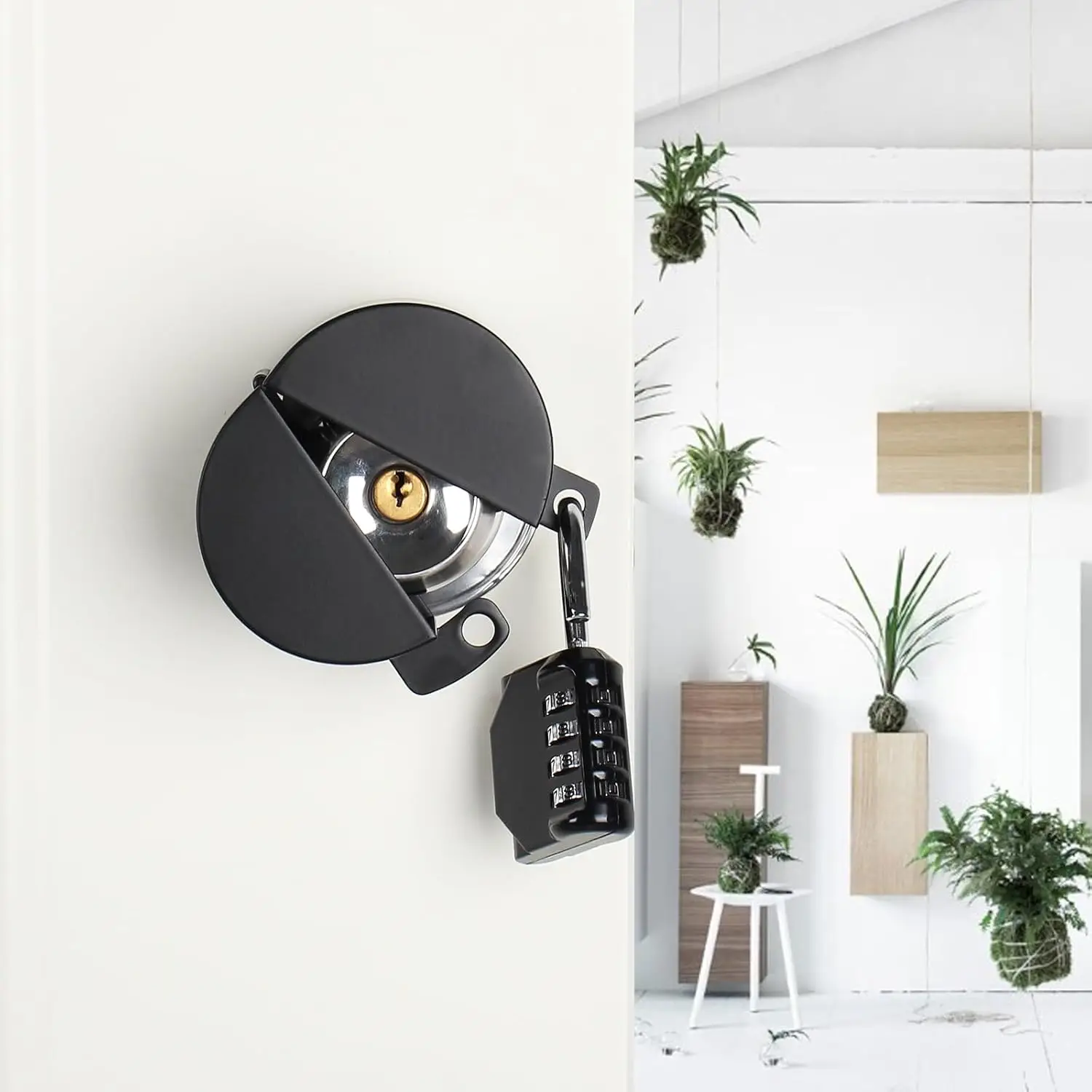 

Блокиратор дверной ручки, устройство для блокировки дверной ручки/крана/клапана, предотвращает поворот ручки двери и доступ, предотвращает вращение ручки двери и проникновение.