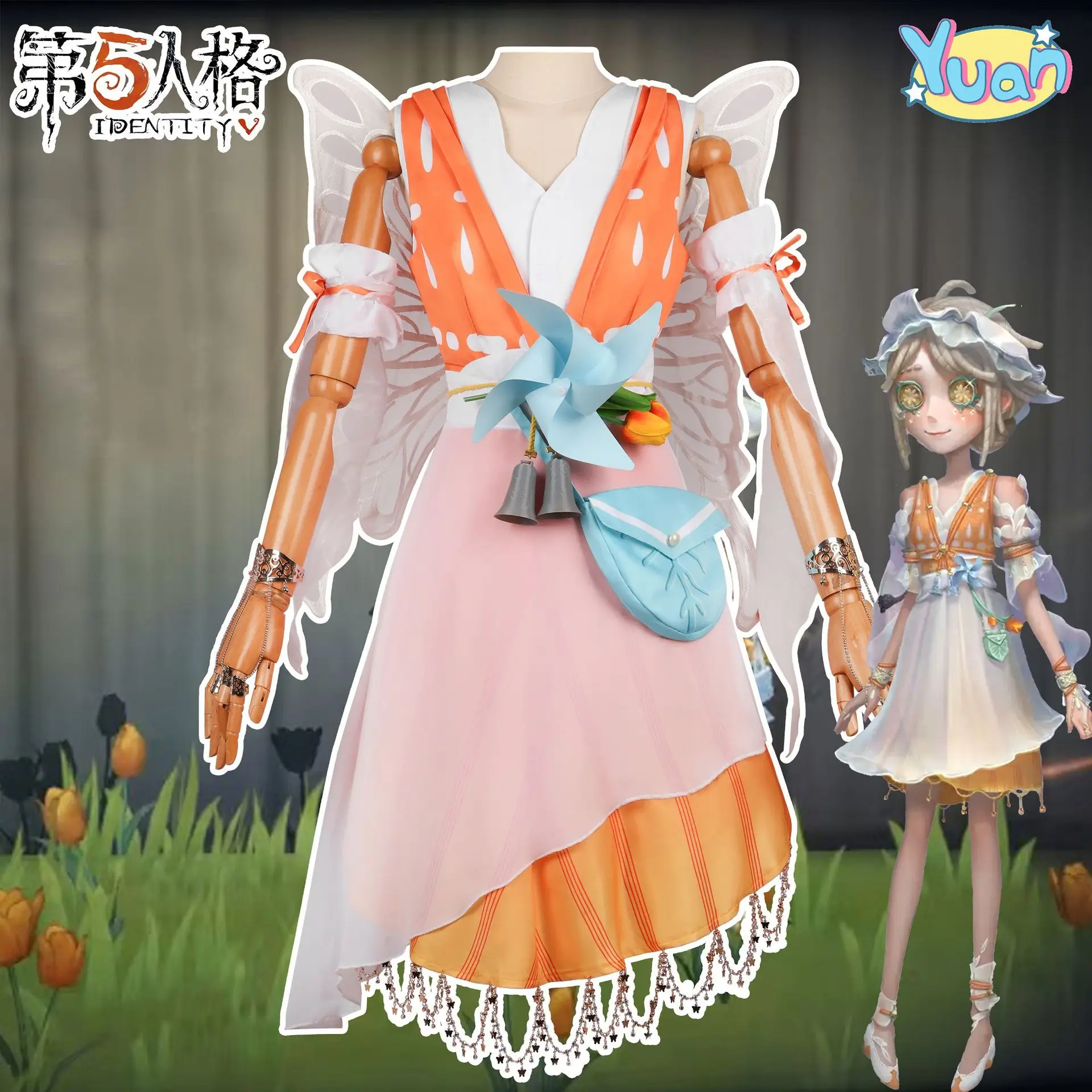 

The Fifth Personality Cos Play Costume Anime And Game Costume Of Secondary Dimension Halloween Gardener Tulip