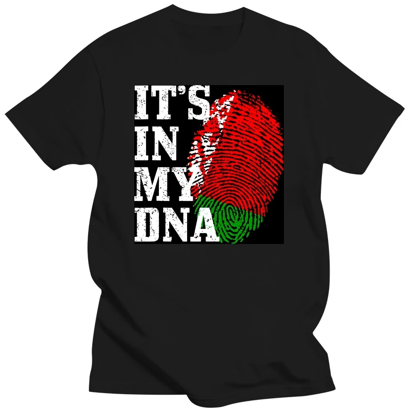 It's In My DNA Belarusian Fingerprint Proud Belarus Flag T Shirts Graphic Streetwear Short Sleeve Birthday Gifts Summer T-shirt