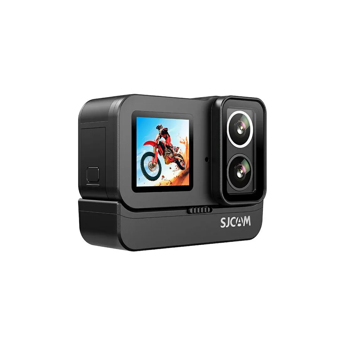 SJCAM SJ20 Night Vision Dual Lens Image Stabilization Waterproof Action Camera Motorcycle Helmet Dashcam Outdoor Live Streaming view 4