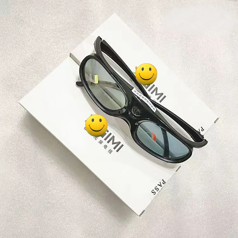 Smartldea نظارات DLP Link القابلة لإعادة الشحن ثلاثية الأبعاد لجميع أجهزة العرض الجاهزة dlp ثلاثية الأبعاد، وجهاز عرض متعدد العلامات التجارية