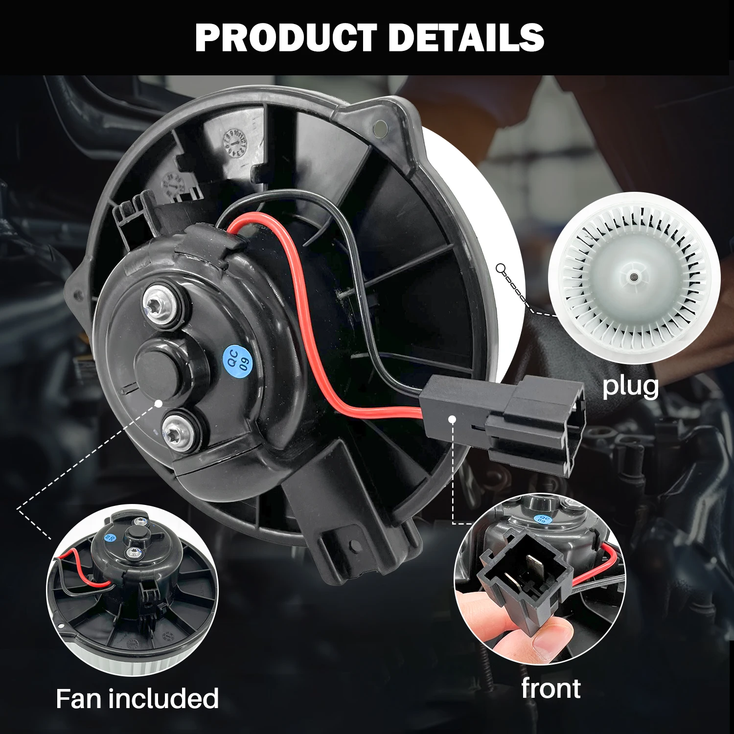 Treeligo aire acondicionado A/C ventilador de calor Motor Prats para Jeep GRAND CHEROKEE 1999-2001 2000 2311511 5012701AB PM2730