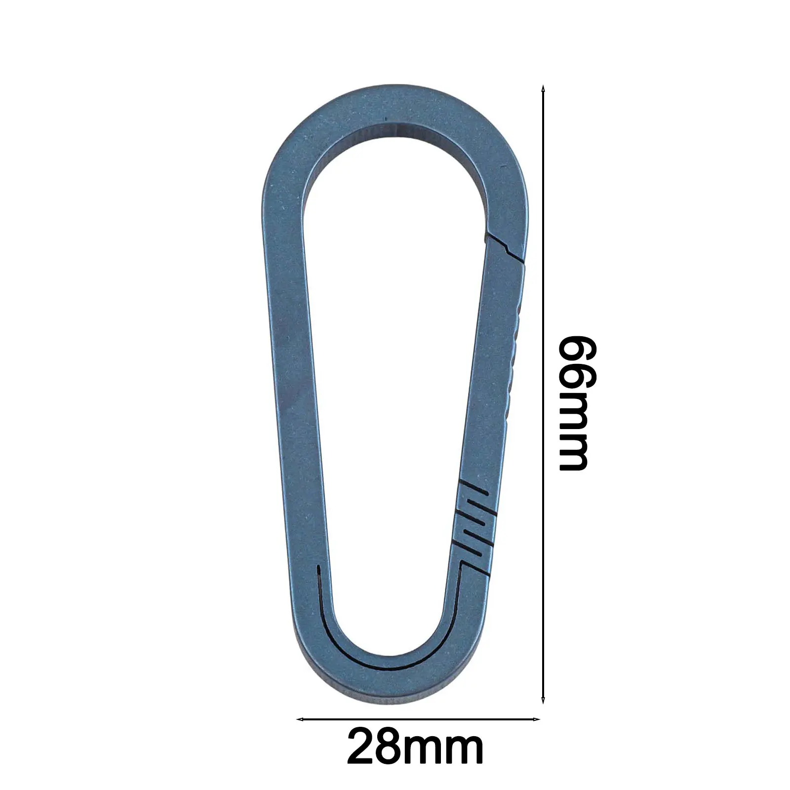 Approx Small Keychain 46mm*18mm Lightweight Carabiner Heavy Duty Outdoor Gear Clip Backpack Backpack Hanging Buckle