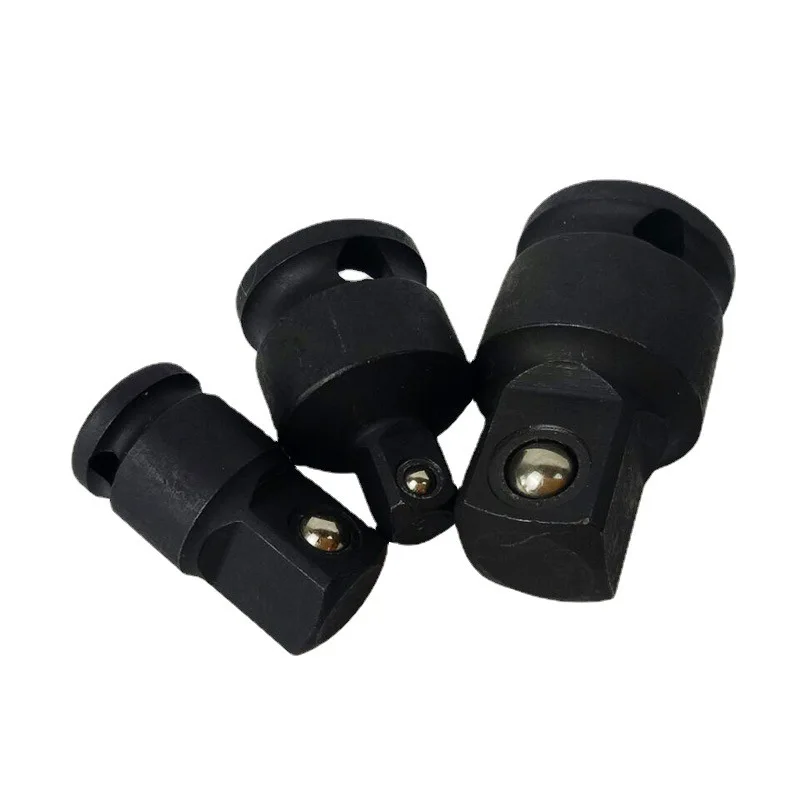 Pneumatic Socket Adapter Black Phosphating Square Conversion Adapter Multi-Function Multi-Purpose Adaptor
