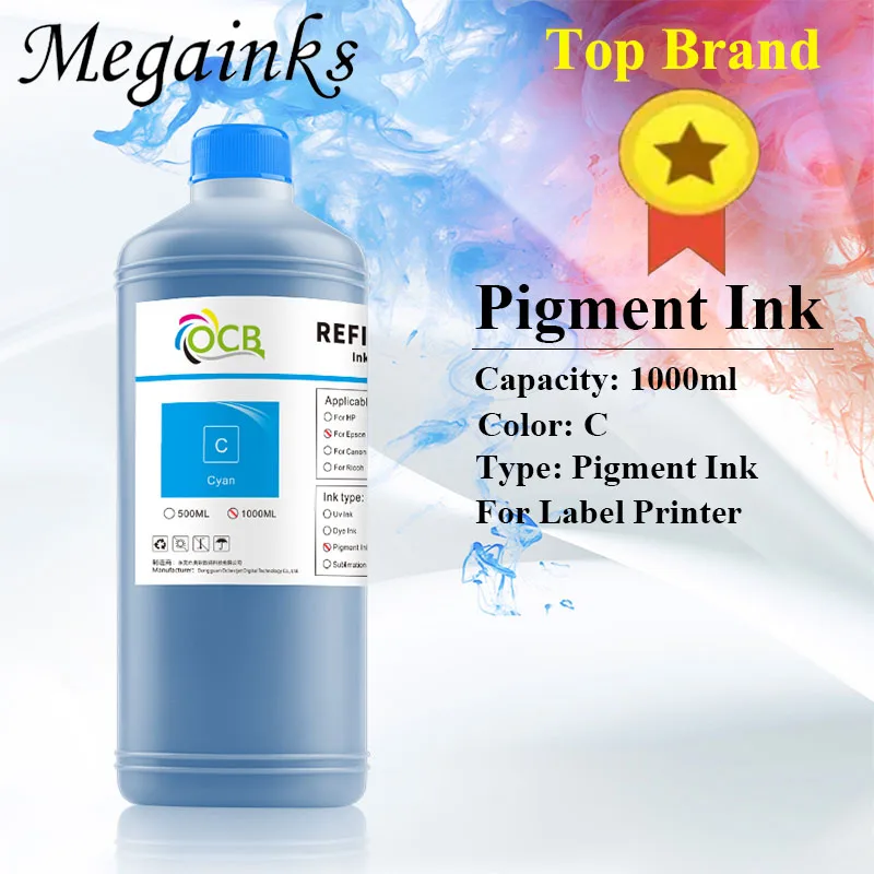 Imagem -03 - Epson-etiqueta Impressora Tinta do Pigmento Trabalhos da Cor C3500 C7500 Tm-c3500 Tm-c3510 Tm-c3520 Tm-c7520g tm C3510 C3520 Cores Pelo Jogo