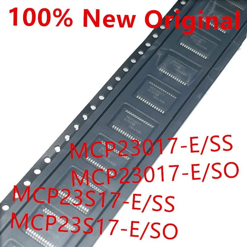 10piece  MCP23017-E/SS 、MCP23017-E/SO 、MCP23S17-E/SS 、MCP23S17-E/SO  New I/O Extender Chip  MCP23017T-E/SS 、MCP23S17T-E/SS