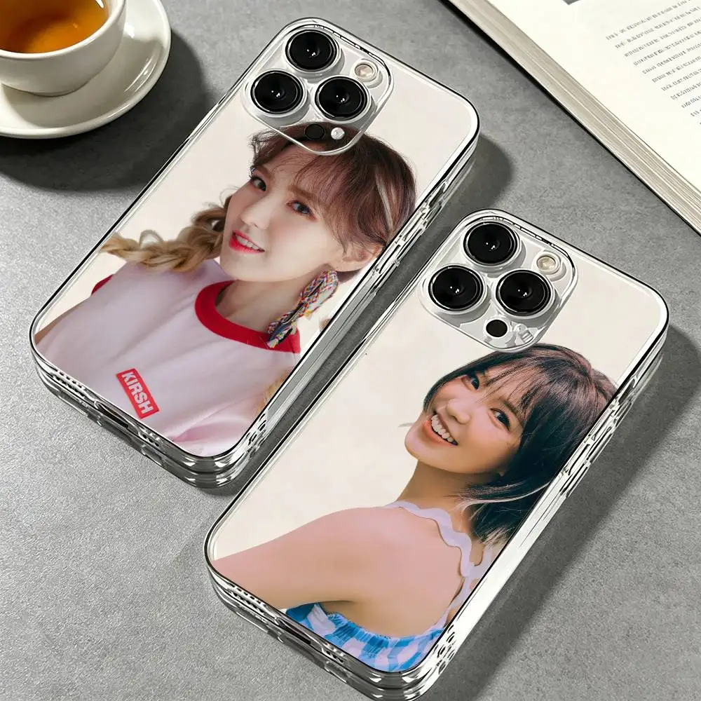 Capa Transparente Macia W-Wendy Lovely Korean Singer RV para iPhone 17 16e 16 15 14 13 12 11 mini Pro Max