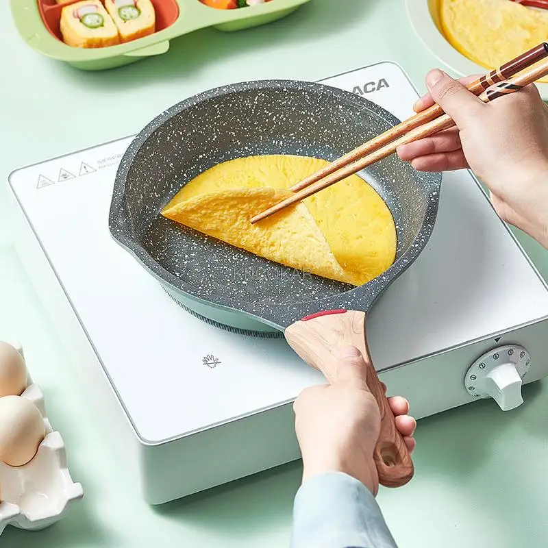 Baby Complementary Food Pot Decocting Integrated Pot Small Milk Pot Maifan Stone Milk Pot Non Stick Pot Frying Pot Steaming Pot